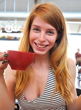 teen redhead Bethany - nude public photos