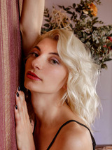Paulina Pace Teases Outdoors In Sheer Lingerie And Fishnet Stockings photo 04
