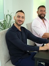 Haley Spades teaches her students a DP lesson, facials and cumshot galore photo 04