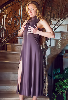 >Ryana Flashes Her Pussy