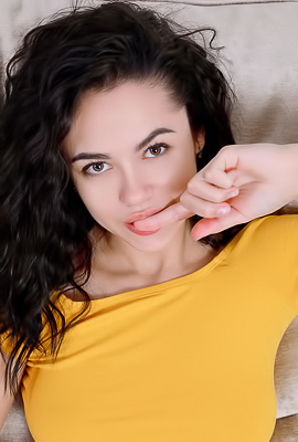 >Dzhili With Enticing Rear View Of Her Perfect Ass