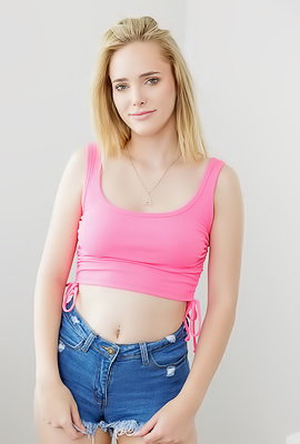 Athena Fleurs Way Down To Her Fine Ass And Bare Pussy