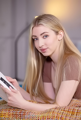 >Arina Shy And Sweet Lina With A Spark Of Electric Passion