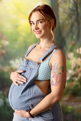 Siri Dahl And Codi Vore In Pregnant Pussy Full Of Cum Over And Over Again