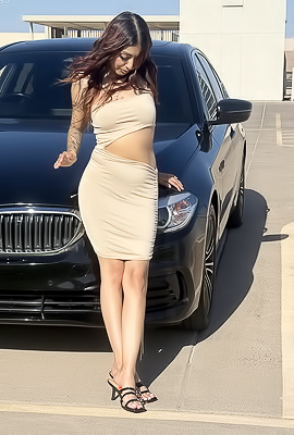 FTV Cece Shows Tits In Public