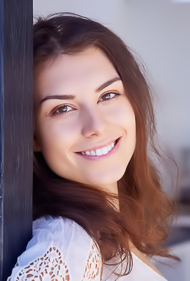 Andrea Sunlight And Shadow Playing Over Her Perfect Body