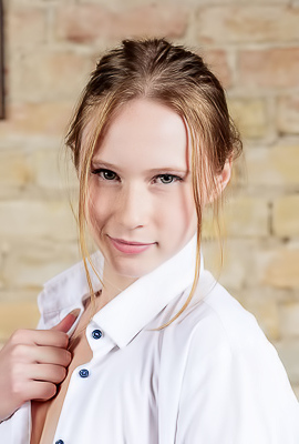 Zuzanna Topless Beauty Massages Lotion Into Her Silky Skin