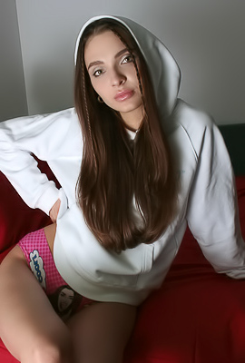 Santa In Her Provocative Gaze