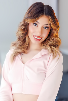 Camila Cream Unzips Her Top To Cover Her Cute Little Nips With Whipped Cream