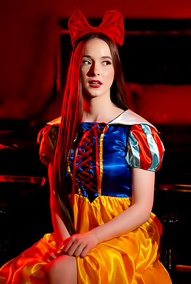 >Bianca Beauchamp And Hazel Moore With Tight Natural Curves In Snow White XXX: A Porn Parody