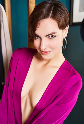 Erika Luchini Teases Herself Breathless In Lace As She Strips For Intimate Pleasure