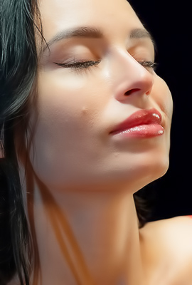 >Milena Rays Slow Kiss Moans Clench Her Strangers Dick