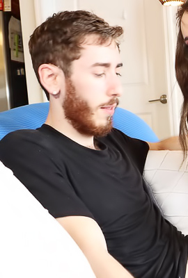 >Isabellas Craving Swells as She Edges with the Fleshlight, Cock Throbbing in Her Grip