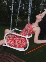 Sally Hunter Strips And Plays With Pussy Outdoors photo 02